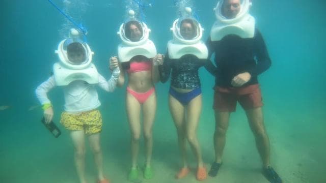 San Juan: sea trek tour explore beneath the waves
