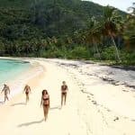 (Ermitano Beach) Playa Ermitaño Boat tour and Playa Onda, Half – Day Trip, Samaná – Dominican Republic.
