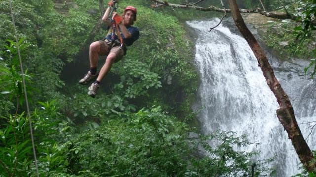 Puntarenas: Zip Line Canopy Tour Over 11 Waterfalls