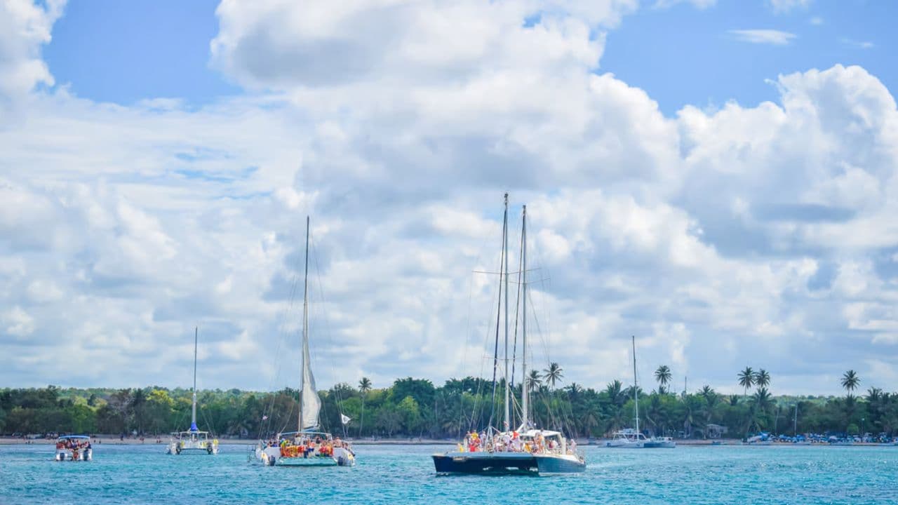 From Punta Cana: Saona Island Full Day Tour w/ Food & Drinks