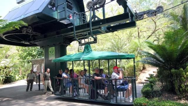 From Jaco: Aerial Tram Tour including Transportation