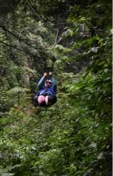 Puerto Plata/Amber Cove: Zipline and Waterfalls with Lunch