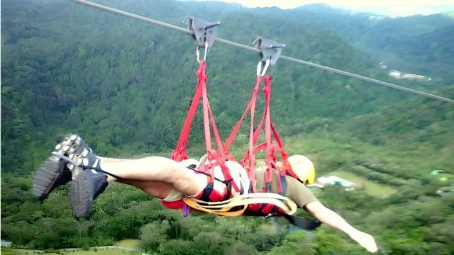 CostaRica: Cloud Forest Canopy Tour w/TarzanSwing & Superman