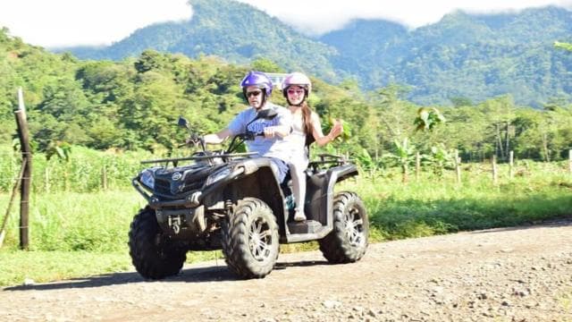 From Manuel Antonio: ATV Tour Half Day Trip with Pick-up
