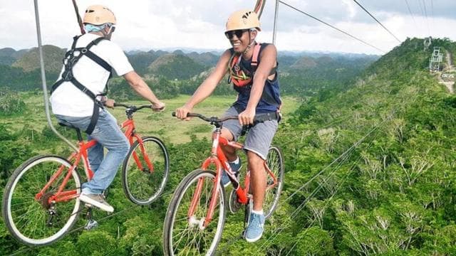 Puerto Rico: Toro Verde Adventure Park Zipline Bike Ticket