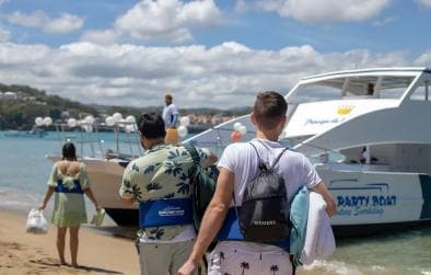 Puerto Plata Catamaran Cruise: Snorkeling, BBQ & Open Bar
