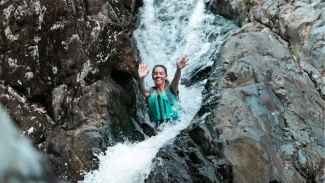 San Juan: Rainforest and Waterslide Adventure With Transport