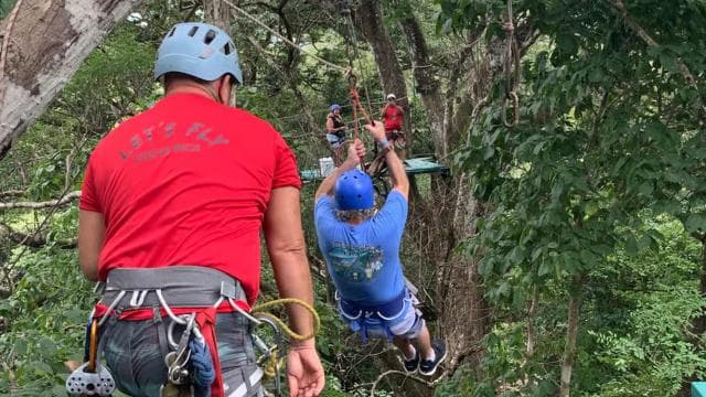 Tamarindo: Ziplining in the Costarican jungle
