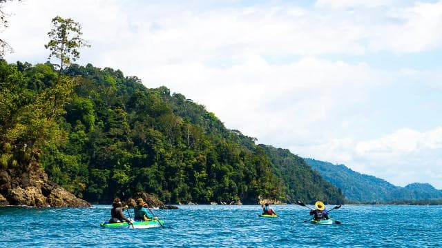 Uvita: Private Ocean Kayak & Snorkel Marino Ballena N. Park