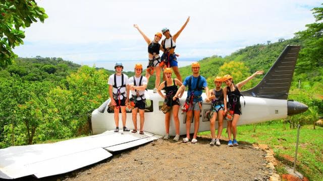 Jaco Zip Line with Tarzan Swing, Hanging Bridges, Truck Ride