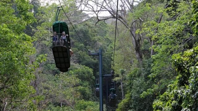 From Jaco: Aerial Tram Tour including Transportation