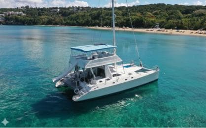 Private catamaran for groups for groups with Lunch & Drinks