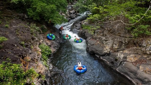 River Adventure Half Day: Tubing + Lunch + Hotsprings