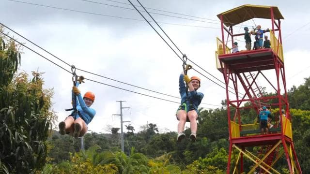 Río Grande: Rainforest Zipline Experience