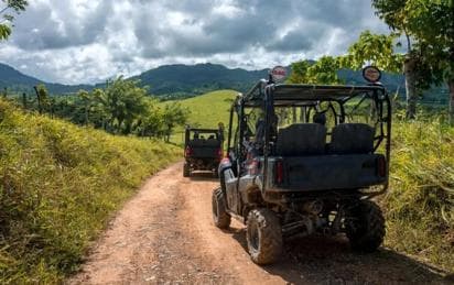Jarabacoa: Baiguate Waterfall ATV Tour with Entry Ticket