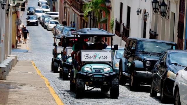 Discover Old San Juan in a Golf Car