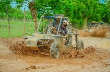Private: Punta Cana: Dune Buggy Tour with Cenote Swim