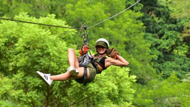 Jaco Beach: Zip Line and ATV Adventure Combo Tour
