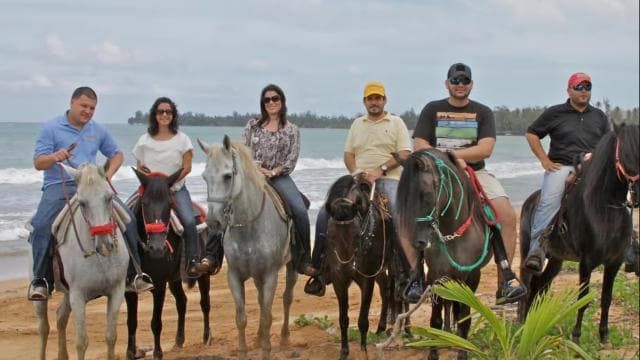 Carabalí Rainforest Park: Beach Horseback Riding