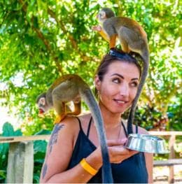 Punta Cana: Tour Aventura con Monos con Recogida en el Hotel