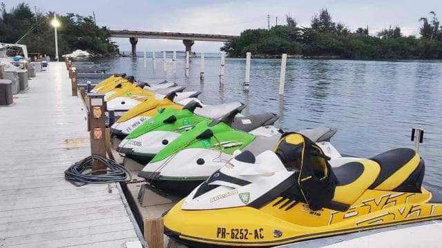 Puerto Rico: Guided East Coast Jet Ski Tour to Isla Verde