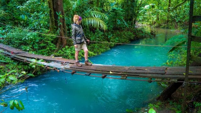 From La Fortuna: Rio Celeste Full-Day Tour