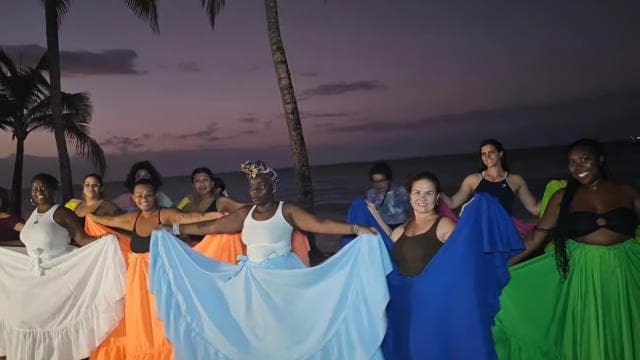 San Juan: Puerto Rican Folklore Bomba Class with Live Music