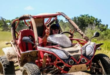 Private: Macao Beach Off-Road Rally—Buggy Tour & Cave Dip