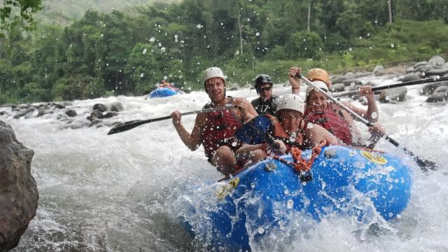 From Quepos: White Water Rafting Savegre River
