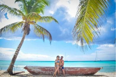 Punta Cana: Catamaran Cruise with Snorkeling & Open Bar