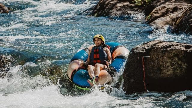 River Adventure Half Day: Tubing + Lunch + Hotsprings