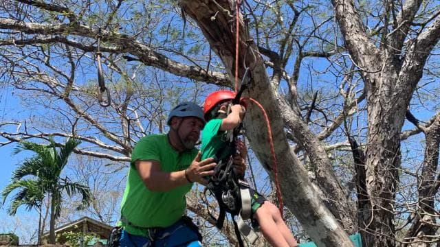 Tamarindo: Ziplining in the Costarican jungle
