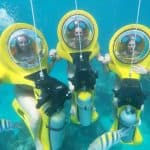 From Punta Cana: ScubaDoo, Snorkel & Glass Bottom Boat Tour