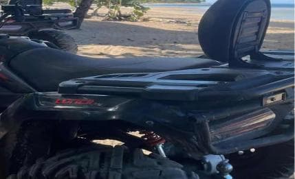 Las Terrenas: ATV Tour with Farm Visit and Beach Stop