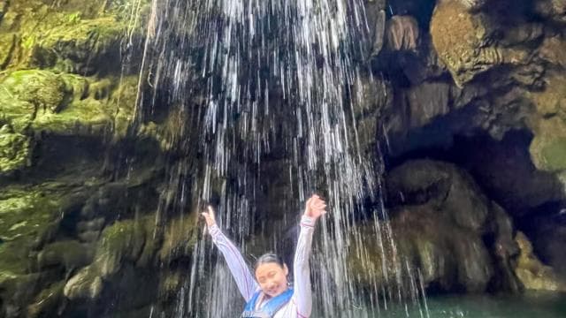 San Juan: Arenales Caves, Waterfall, Spring & River Swimming