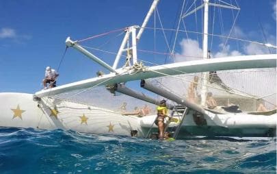 Sosúa: Catamaran Cruise with Snorkeling and Lunch