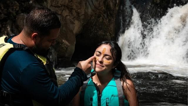 San Juan: Rainforest and Waterslide Adventure With Transport