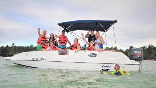 From Punta Cana: Saona Island Tour with Transfer and Lunch
