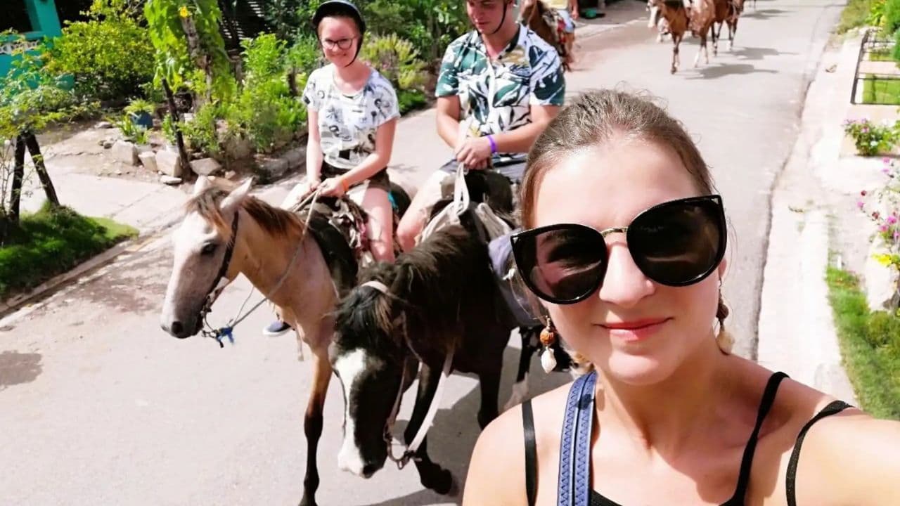 From Puerto Plata: Horseback ride along the mountain river