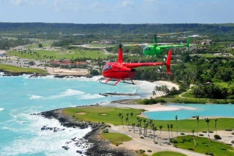 Punta Cana Helicopter Tour to Salto de la Jalda Waterfall 60-Minutes Experience