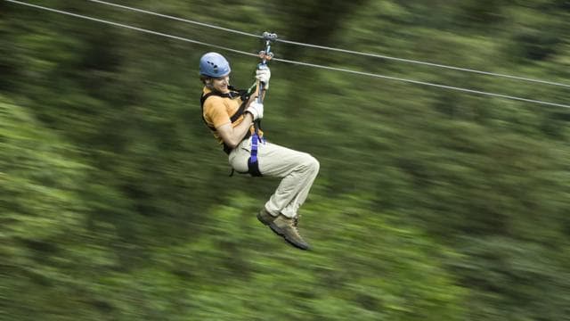 Eco-Adventure Rafting and Zipline Combo