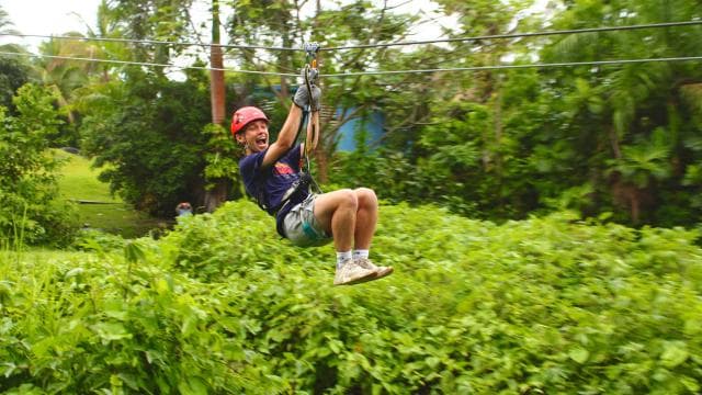 Puerto Rico: Yunque Ziplining at the Rainforest