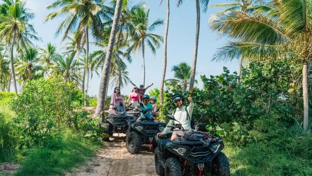 Small Group 4x4 ATV Punta Cana: Jungle & Wild Beaches