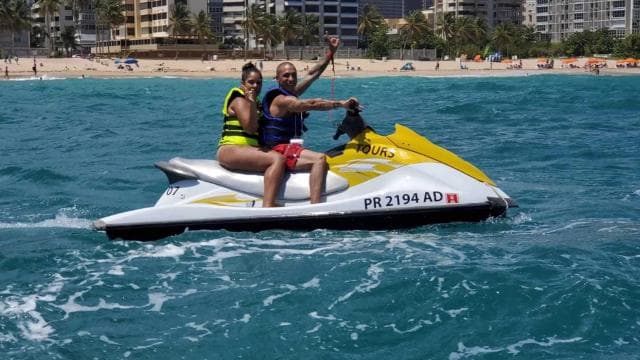 Puerto Rico: Guided East Coast Jet Ski Tour to Isla Verde