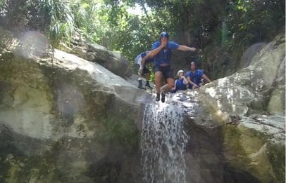 27 Waterfalls: Zip 'n Splash Adventure with Horse Ride