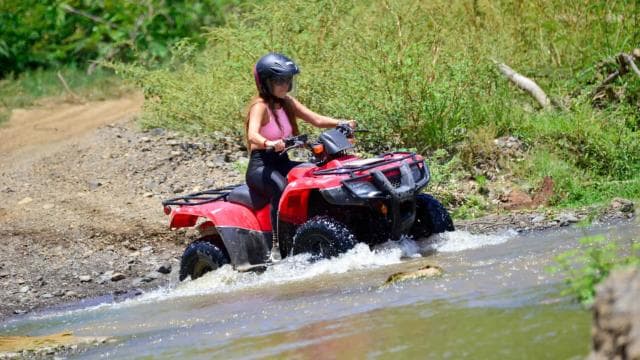 From Jaco Beach: Jungle, Beach and River ATV Adventure