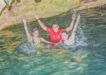 From Bávaro: Double Buggy Tour to Macao Beach and Cenote