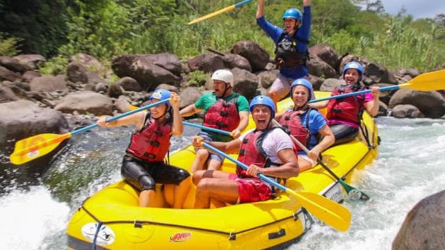 La Fortuna: Arenal Rafting Upper Balsa Class 3 and 4 Rapids