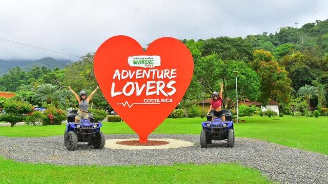 Jaco Beach & Los Suenos: Double ATV & Waterfalls Stop