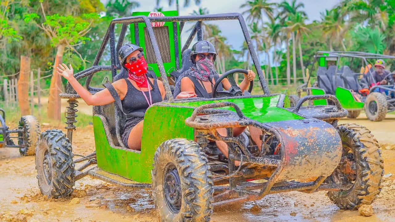 Punta cana : Off-road buggy adventure with cenote cave swim and beach